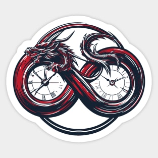 infinity - dragon reborn - wheel of time Sticker